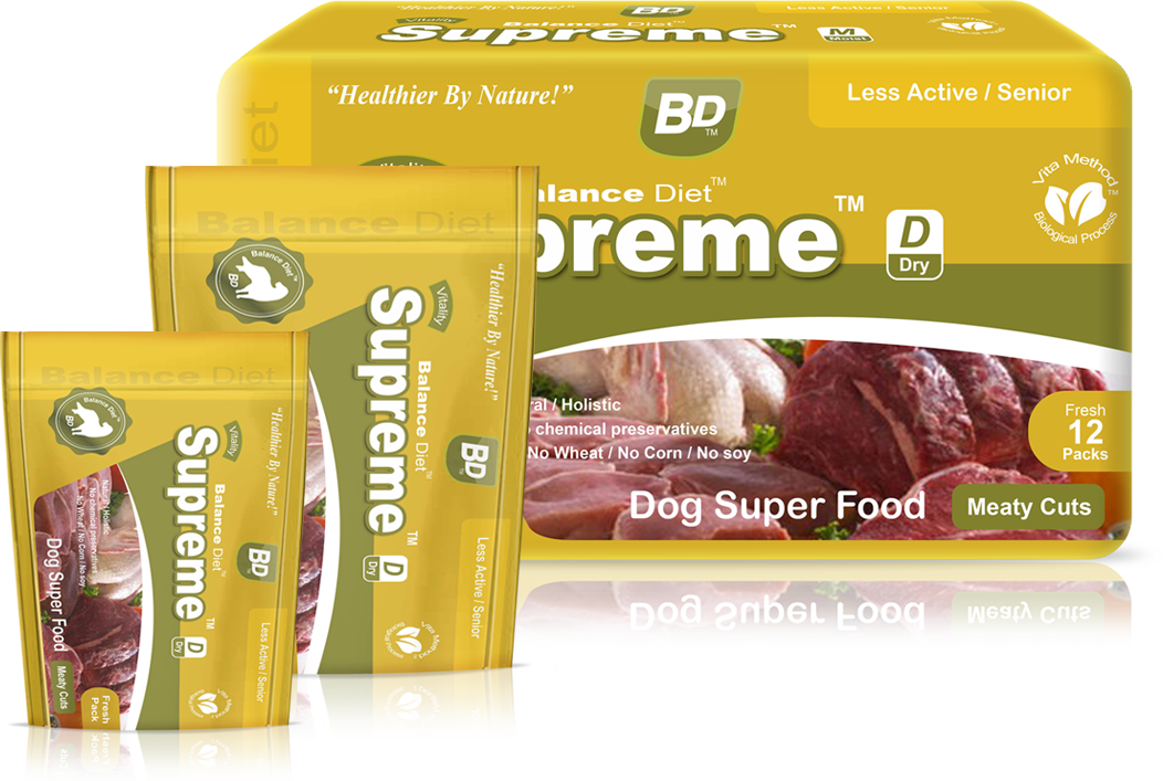 Balance Diet Supreme Dry Dog superfood meaty cuts