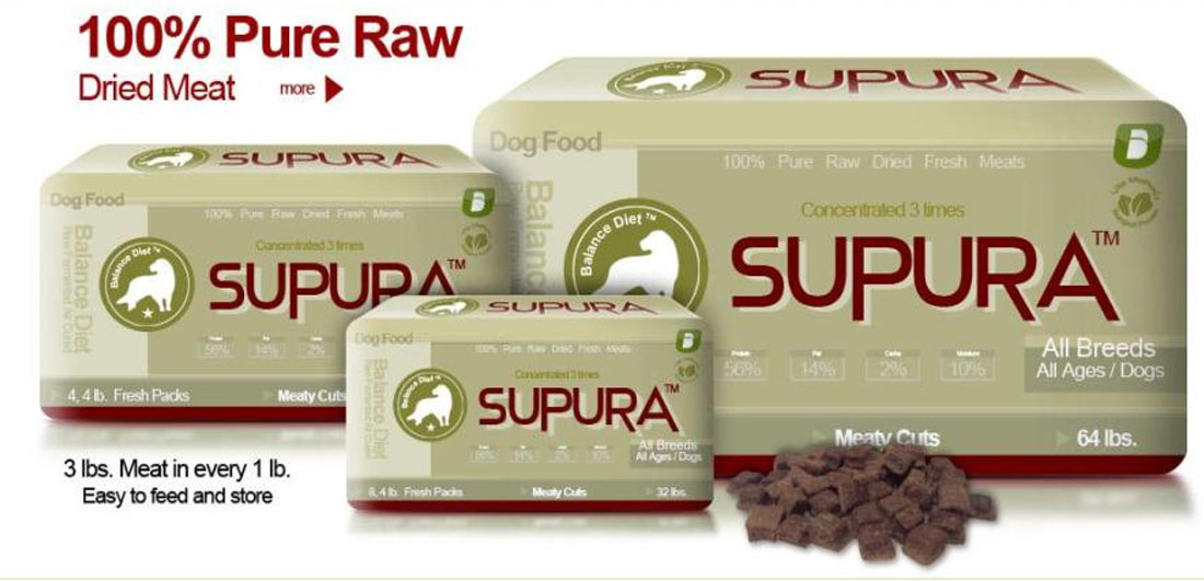 Balance Diet premium dog food supura meaty cuts all breeds /all ages /dogs for good health strong muscle and best nutritions
