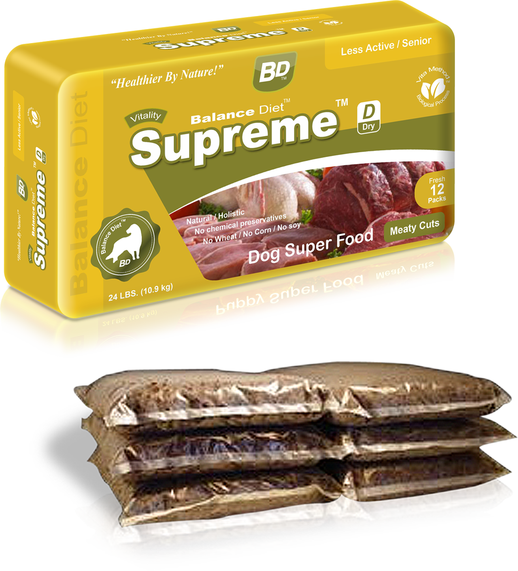 Balance Diet Supreme Dry Dog superfood meaty cuts
