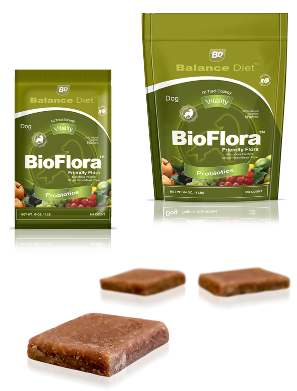 Balance Diet Premium Dog food BioFliora Probotics for good health and enhanced immune system response