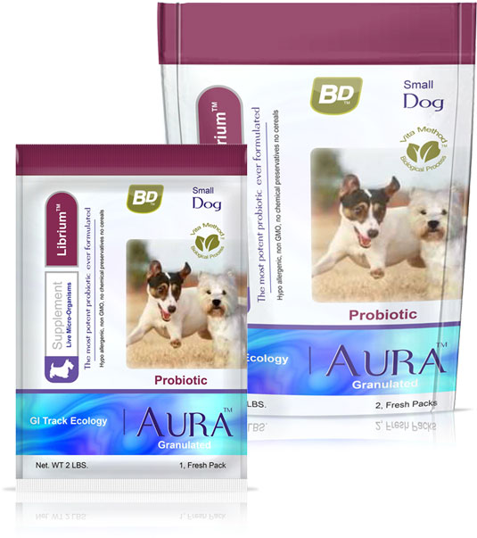 Balance Diet premium dog food for small dogs Aura granulated supplements for the best health care
