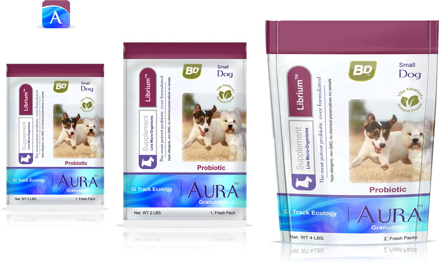 Balance Diet premium dog food for small dogs Aura granulated supplements for the best health care